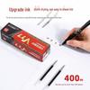 Deli Retractable 0.5mm Black Gel Pen Refill (20-Pack)
