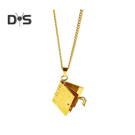 

Парное ожерелье, винтажная подвеска в виде книги, подарок на годовщину, подарок для читающего любовника, открывающееся памятное ожерелье в виде бабочки в форме сердца C