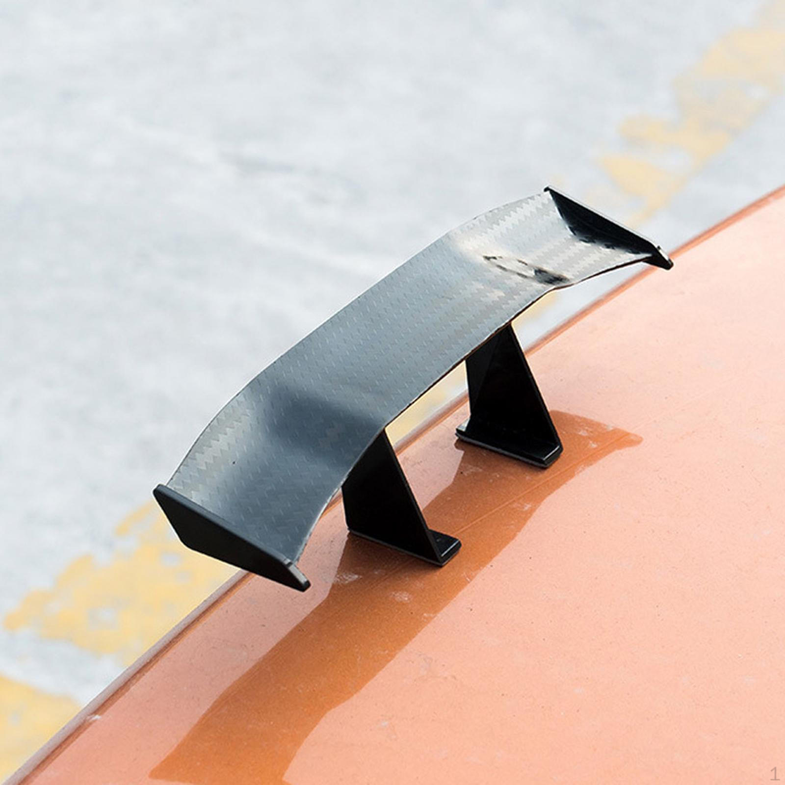 Пластиковый задний спойлер для автомобиля, стандартный спойлер на багажник, лип-спойлер на крышу багажника, крыло для автомобилей, черный чёрный