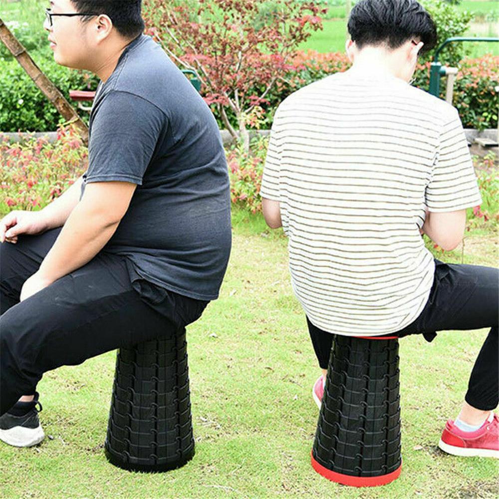 Retractable Foldable Adjustable Stool Outdoor Portable Subways Waiting Outdoor Travel Small Seat