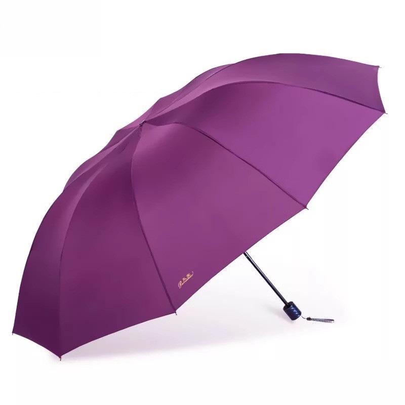 Large Folding Umbrella for Two or Three People with Sun Protection and Anti-UV Features