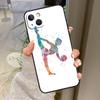 Gymnastics Watercolor Printing Case For iPhone 17 Pro Max 15 14 13 12 11 16 Pro Max Plus 12 13 Mini 16e 17 Air Back Cover