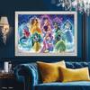Tenyo Disney Princess Believing in Dreams 1000-Piece Glow-in-the-Dark Jigsaw Puzzle