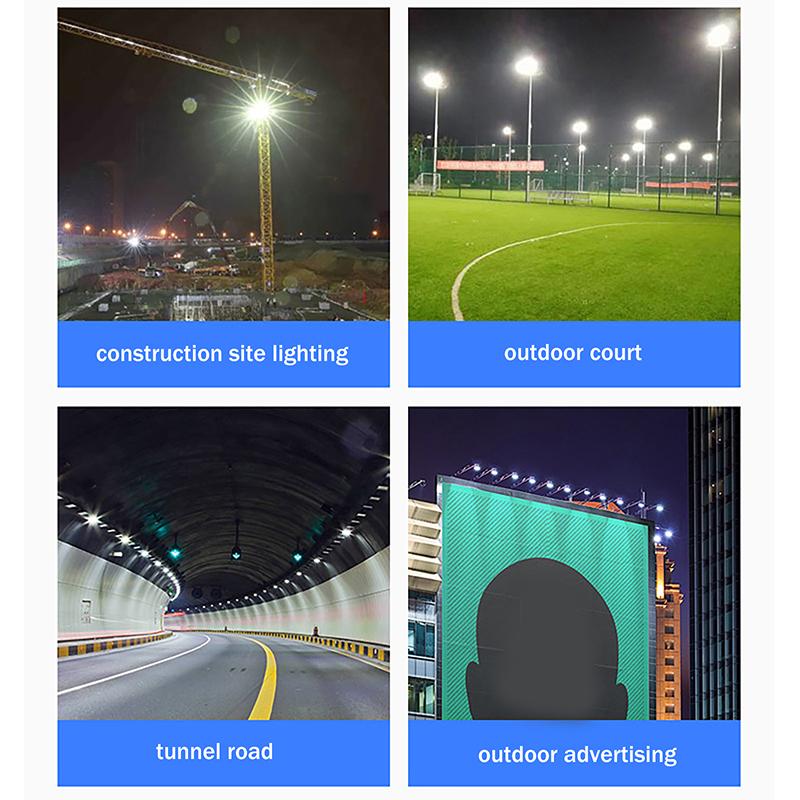 Outdoor Ip66 Waterproof Path Light Spotlight Led Floodlight Ac220V 30W 50W 100W Outdoor Garden Street Gate Porch Courtyard Lamp