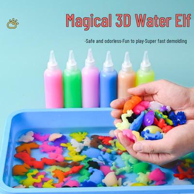 Magischer Wasserelf: DIY Lernspielzeug Ozean für Kinder (Alter 3-6)
