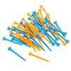 Kurze Plastik-Golftees 68 mm Bunte Kissenoberseite Packung Golf Übungszubehör für Golf Training