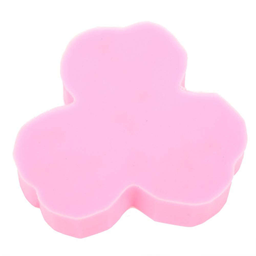 Silikonmaterial Herzförmige Form 3-Kammer Schokoladenform Kuchenform Kuchen Dekoration