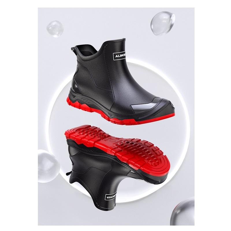 Couple's Fashionable Outdoor Rain Shoes Water Wading Anti Slip Rubber Shoes
