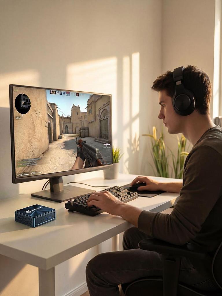 Mini Pc BMAX B11 PRO 16G+512G SSD Intel Core Ultra 5 Processor 115U Intel Graphics Window 11