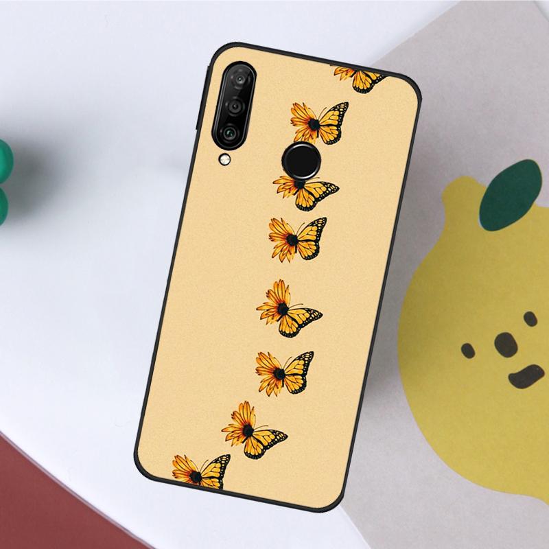 Vintage Sunflowers For Huawei Nova 12s 12i 11i 8i Y73 Y72 Y61 Y91 Y90 Y70 Y60 9 10 SE P30 P40 Lite P60 Pro Case