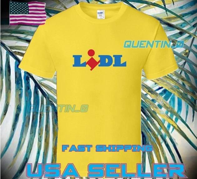 

NEW Shirt PREMIUM RETRO LIDL SUPERMARKET LOGO T-Shirt FUNNY UNISEX SIZE S TO 5XL 2XL