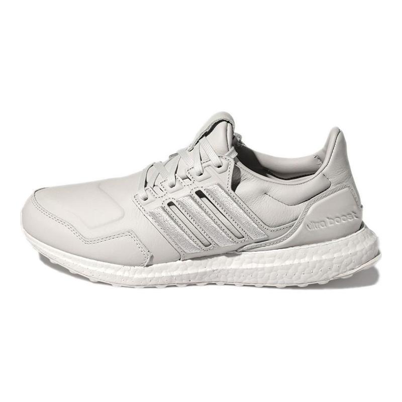 adidas Ultraboost Leather Torsion System Slip-Resistant Wearable Low-Top Casual Running Shoes Unisex Grey GZ4883 EU 38