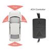 DIYKIT Car Backup Camera Splitter Switch 4 Input 1 Output Intelligent Car Video Switcher Converter