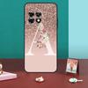 Letter Pink Shiny M R Case For OnePlus 10T 11 8 9 10 Pro 8T 9RT 10R OnePlus Nord CE 2 3 Lite 2T N10 N20 N30 Cover