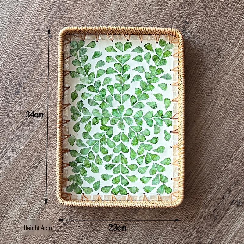 Rice Husk Decorative Storage Tray