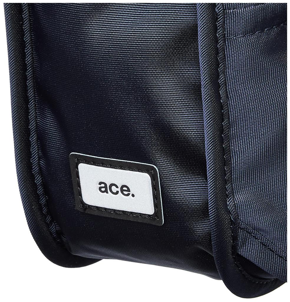ACE Tokyo Funip Shoulder H18 x W24 x D7cm Bag, Women's, Navy,