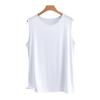 Herren Schnelltrocknendes Modal Eis-Seide Ärmelloses Tanktop für Sommer-Fitness