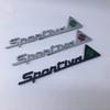 1pc Stelvio Tonale Car Body Fender Trunk Metal Adhesive Badge Emblem Accessorie For Giulietta Giulia GT Mito Brera F