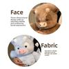 Mucche delle Highlands Carine Peluche Vitello Morbido Soffice Giocattolo Peluche 45-60CM Cuscino Per Bambini Decorazione Casa Adorabile Mucca Che Corre Giocattolo Peluche Regalo