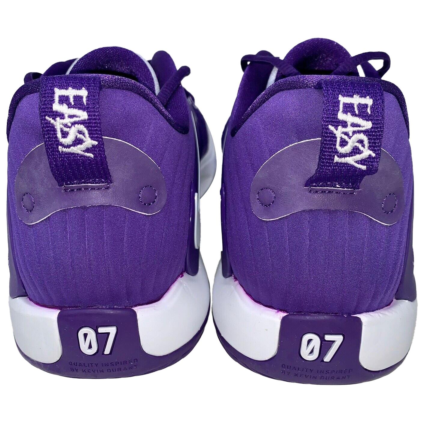 Nike KD 15 TB Court Purple Мужские кроссовки белые DX6648-500 47 — фото 4