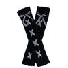 1Pair Woman Leg Warmers Autumn and Winter Ribbon Lolita Black Knee Warmers Long Socks JK Knitted Girl White Leg Warmers