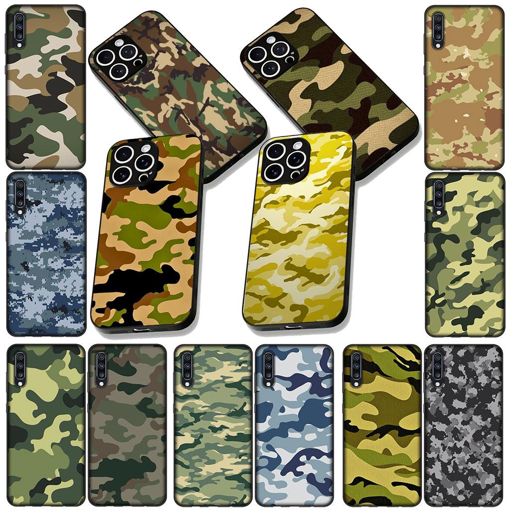 Soft Cover for Xiaomi Poco C75 C65 C71 C85 X7 X6 M6 M7 F7 F8 Ultra F6 Pro Coque Phone Case Camo Military Army Camouflage Pattern