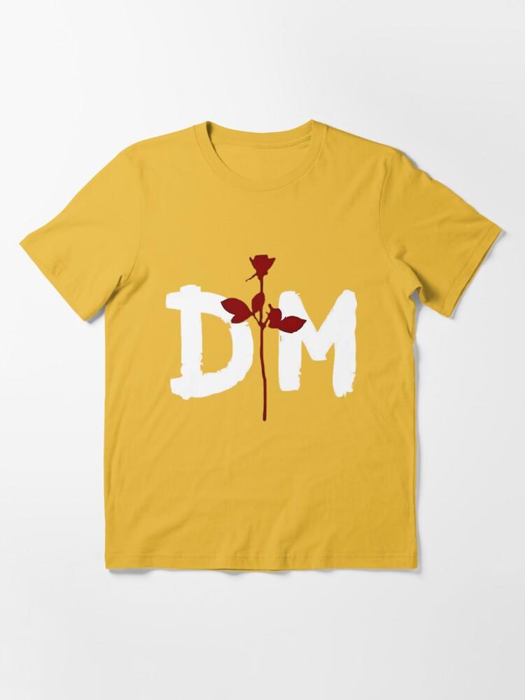 Depeche Mode(DM) Logo and Red Rose, D-P-CH-MOD- Essential T-Shirt
