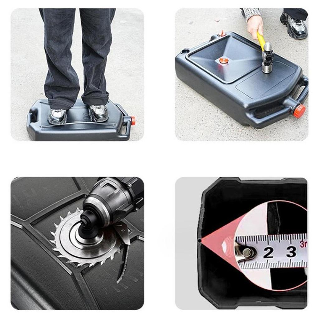 Oil Receiving Basin Drip Pan Oil Drain Pan Automotive Maintenance Tools for Car Van Motorcycle Collecting Waste Fluids