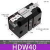 Qi Li Ke type HDW HDW20 HDW25 HDW32 HDW40 HDW50 HDW63 HDW100 Strong Parallel Mechanical Gripper Finger Air Pneumatic Cylinder