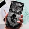 For ZTE Blade 20 Smart Case Black Cover Lion Wolf Silicone Soft Back Cases For ZTE Blade 20 Phone Case Blade20 Protective Shell