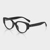 Neo Retro 20307G Overfit Horn-Rimmed Glasses BLACK