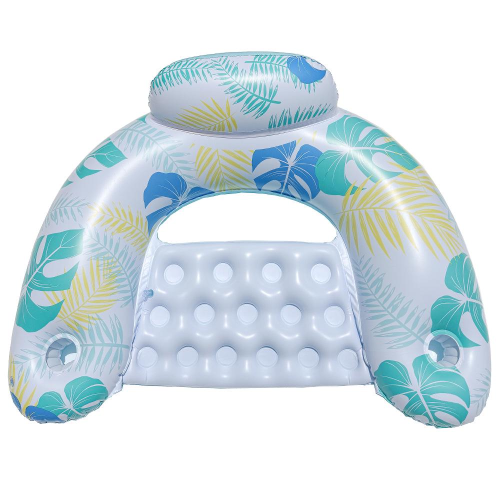 New Style Daisy Stripe Inflatable Pool Float Lounger