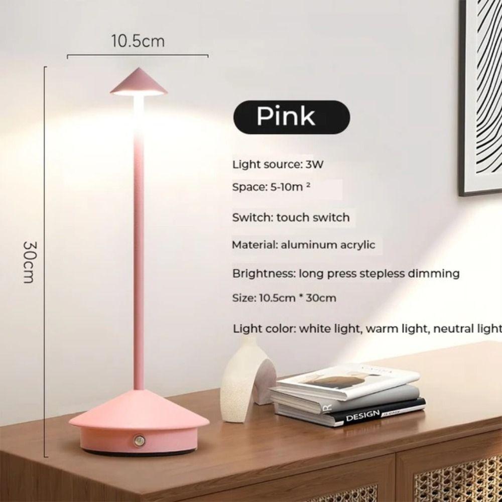 Creative Metal Table Lamp Touch Switch Decorative Desk Lamp New LED Desk Lamp  Home