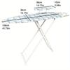 Adjustable Ironing Board with Heat-Resistant Cover Non-Slip Extended Desktop Ironing Board Foldable Home Ironing Operation Board