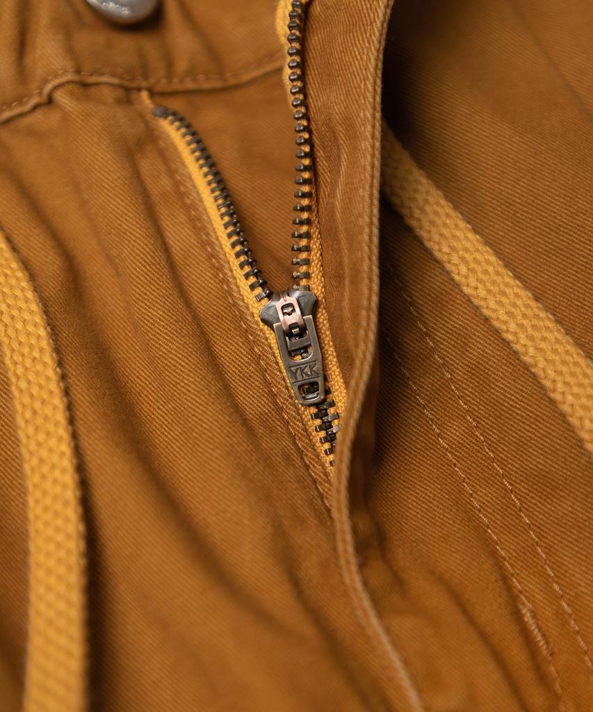 AOTT Cotton Wide Cargo Pants Camel