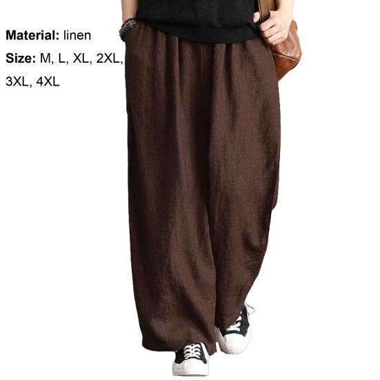 Long Pants Breathable Comfortable Loose Leisure Harem Pants for Outdoor