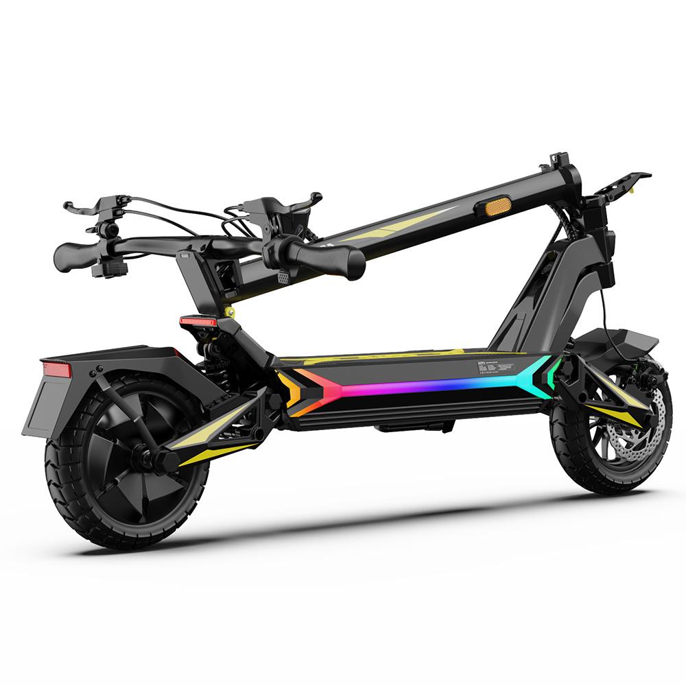 Electric Scooter OOTD 1400W Motor Fully Suspended Adult Electric Scooter 48V 20AH Dual Disc Brake Max Range 70Km SR1