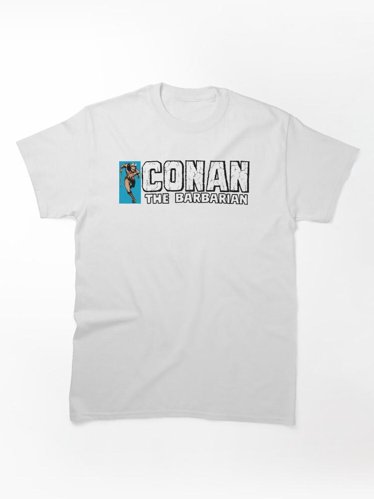 Conan the Barbarian CONAN THE BARBARIAN TITLE ART REPRODUCTION Classic Unisex T-Shirt