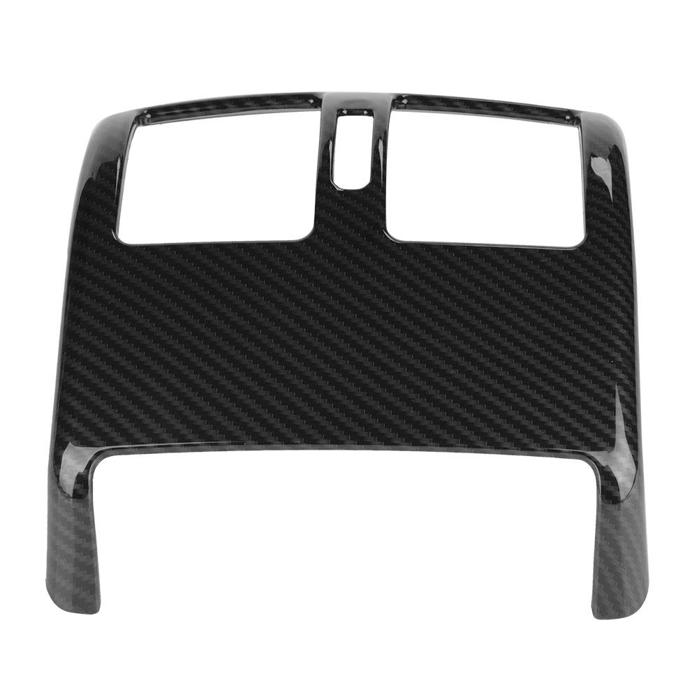 Carbon Fiber Style Rear Air Conditioning Vent Frame Trim for Mercedes Benz C Class W204 08 13