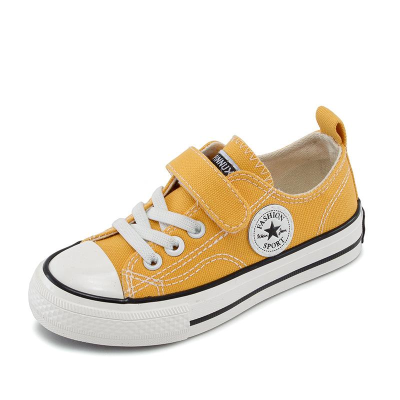 Children's Shoes, Boys' Canvas Shoes, New Spring/autumn Styles, Girls' White Sneakers, Versatile Casual Shoes, Medium and Large Sizes for Older