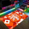 Aston Villa Football Design Crystal Velvet Carpet Cozy Non?Slip Printed Rug For Bedroom Living Room Entrance