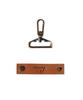 WWWY [WWWY] Tatatata Bandana Leather Keyring