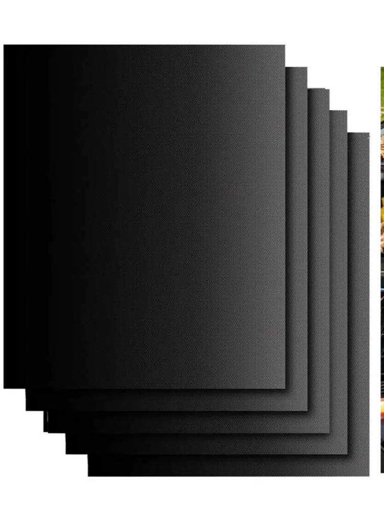 

Non-stick BBQ Grill Mat 40*33cm Baking Mat BBQ Tools Cooking Grilling Sheet Heat Resistance Easily Cleaned Kitchen Tool 50x40cm