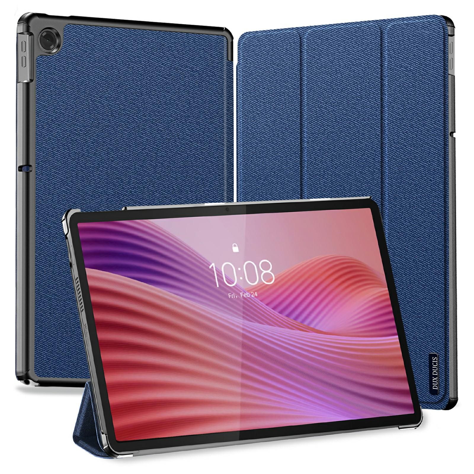 

DUX DUCIS Серія Domo для Lenovo Tab K10 (2-й ген) Чохол Тримач Книжка Шкіряна Обкладинка Автоматичне Пробудження/Сон Blue