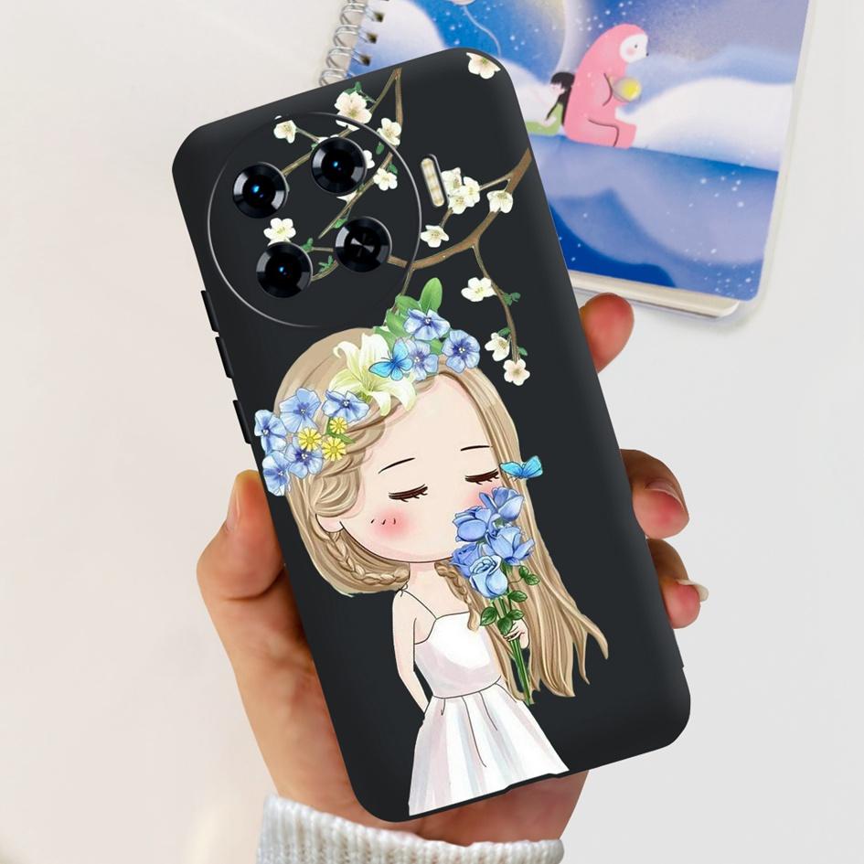 Für Tecno Spark 20 Pro+ KJ7 Hülle 2024 Süßes Herz Dinosaurier Cartoon Stoßfest Weiche Hülle Für Tecno Spark 20 Pro Plus Etui Funda