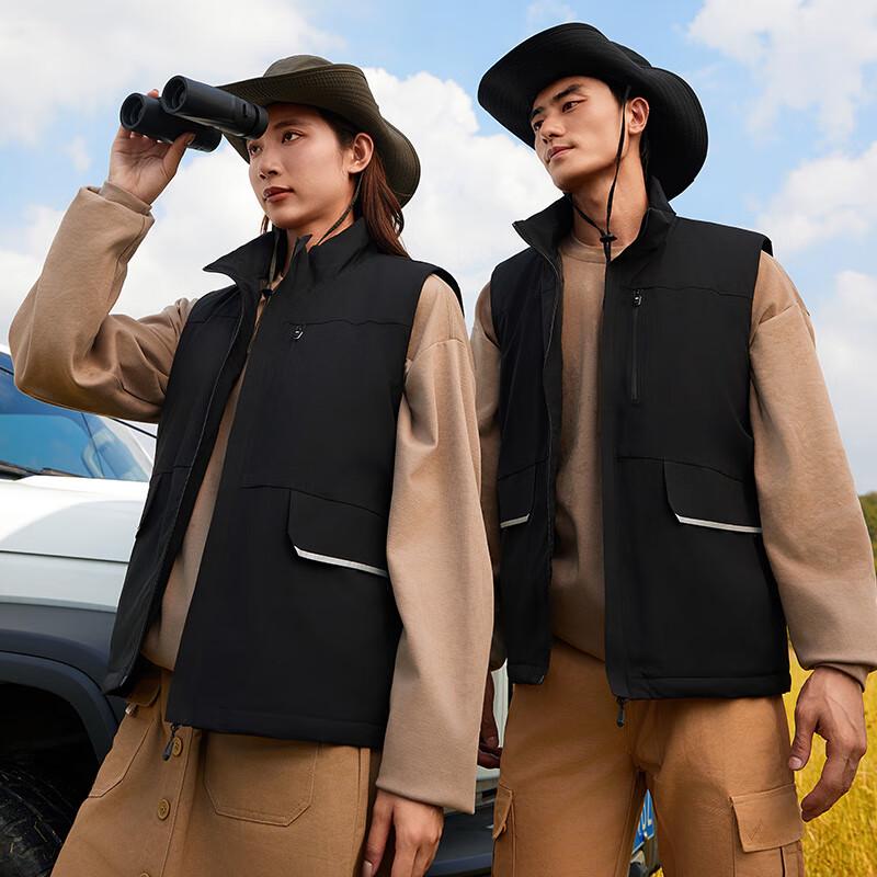 Unisex Down Cotton Winter Outdoor Vest