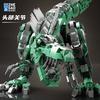 1130 Pcs  3 In 1 Deformation Dinosaur Building Blocks Robot T-Rex Spiny Back Dragon Large Children's Toy Birthday Gifts No Box