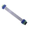 4 Pcs PCI-Express PCI-E 1x Riser Card Rxtender For Extend Flex Evacuation Cable