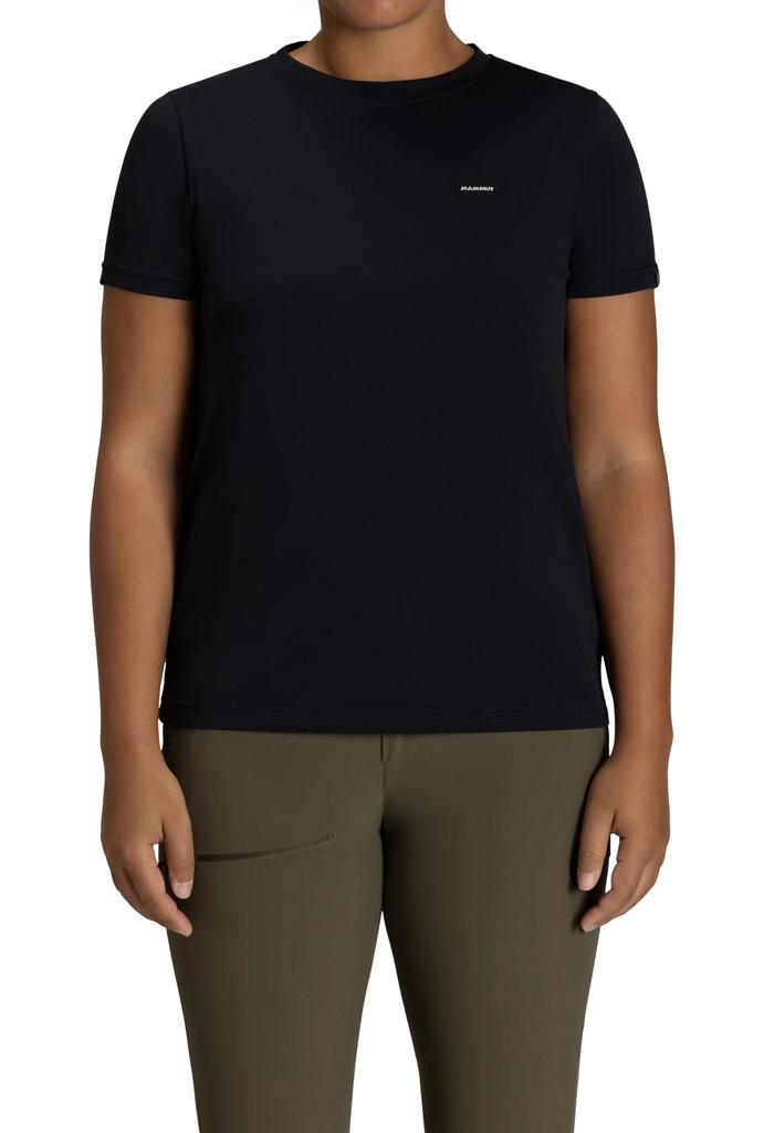 Mammut Essential T-Shirt, Asian Fit, Women's, AF, 1017-05090, Black, PRT2