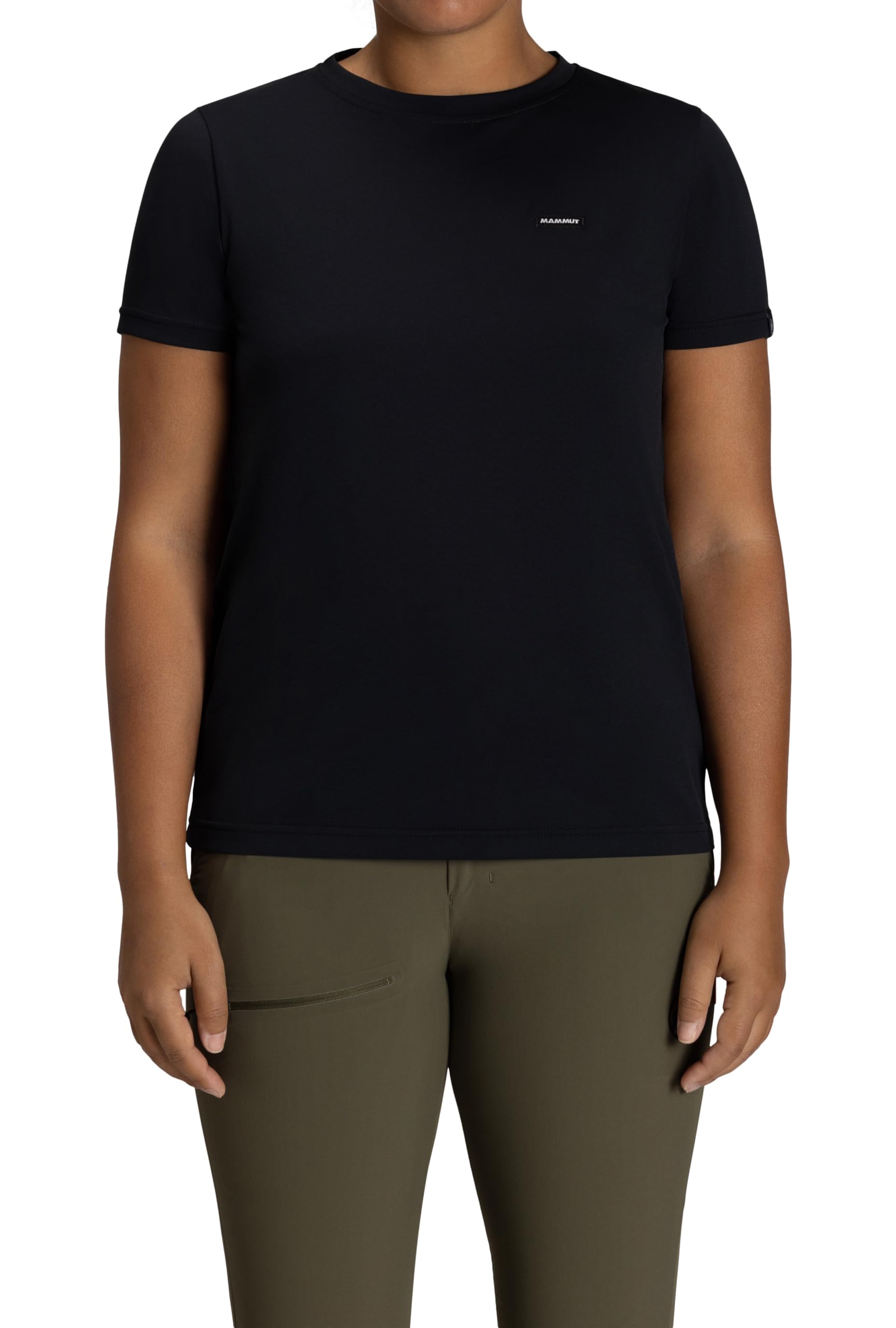 

Mammut Essential T-Shirt, Asian Fit, Women s, AF, 1017-05090, Black, PRT2